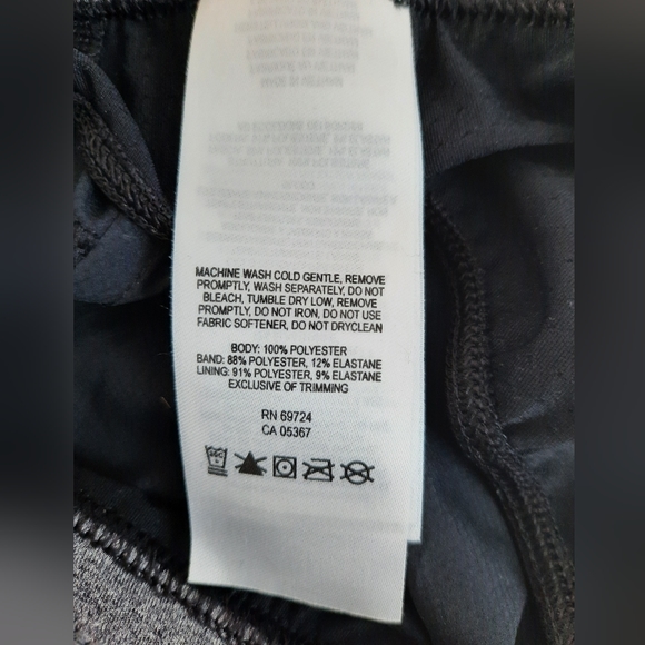 Columbia Running Shorts, Size Large, Black + Gray - Picture 6 of 7